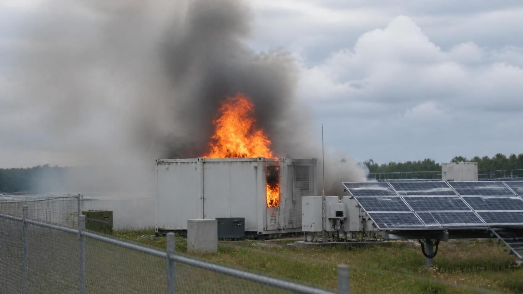 Ce înseamnă riscul de Thermal Runaway (container BESS care a luat foc, fum negru, parc fotovoltaic)